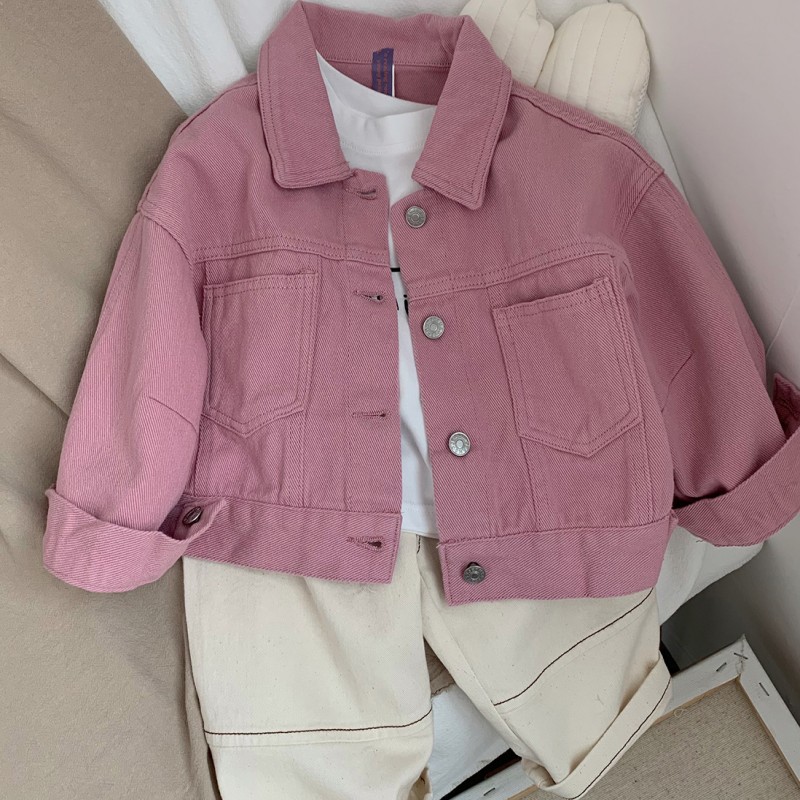 Jongen Jassen Denim Kids Jassen Jeans Mode Kinderen Bovenkleding Lente Herfst 2022-036