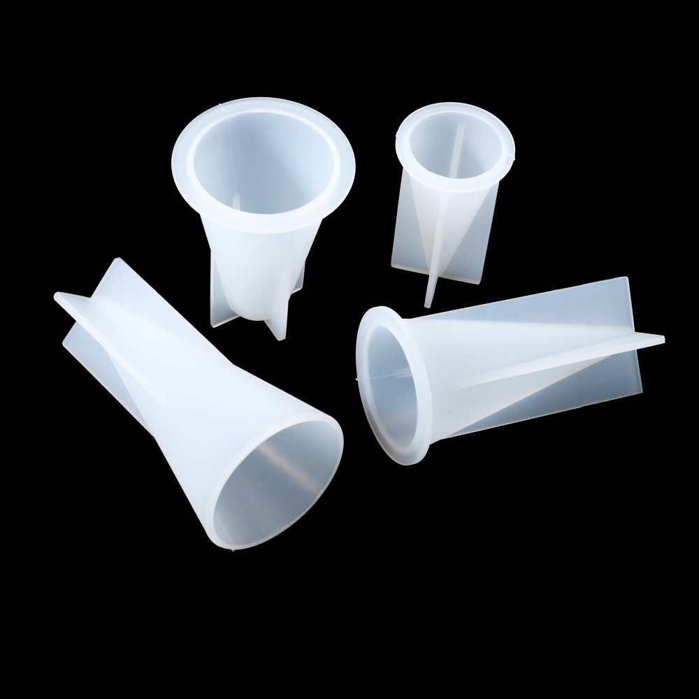 Cono de anillo geométrico piramidal, molde de silicona, cristal triangular, anillo DIY, soporte para presentación de joyería, artesanía de joyería, molde de resina epoxi