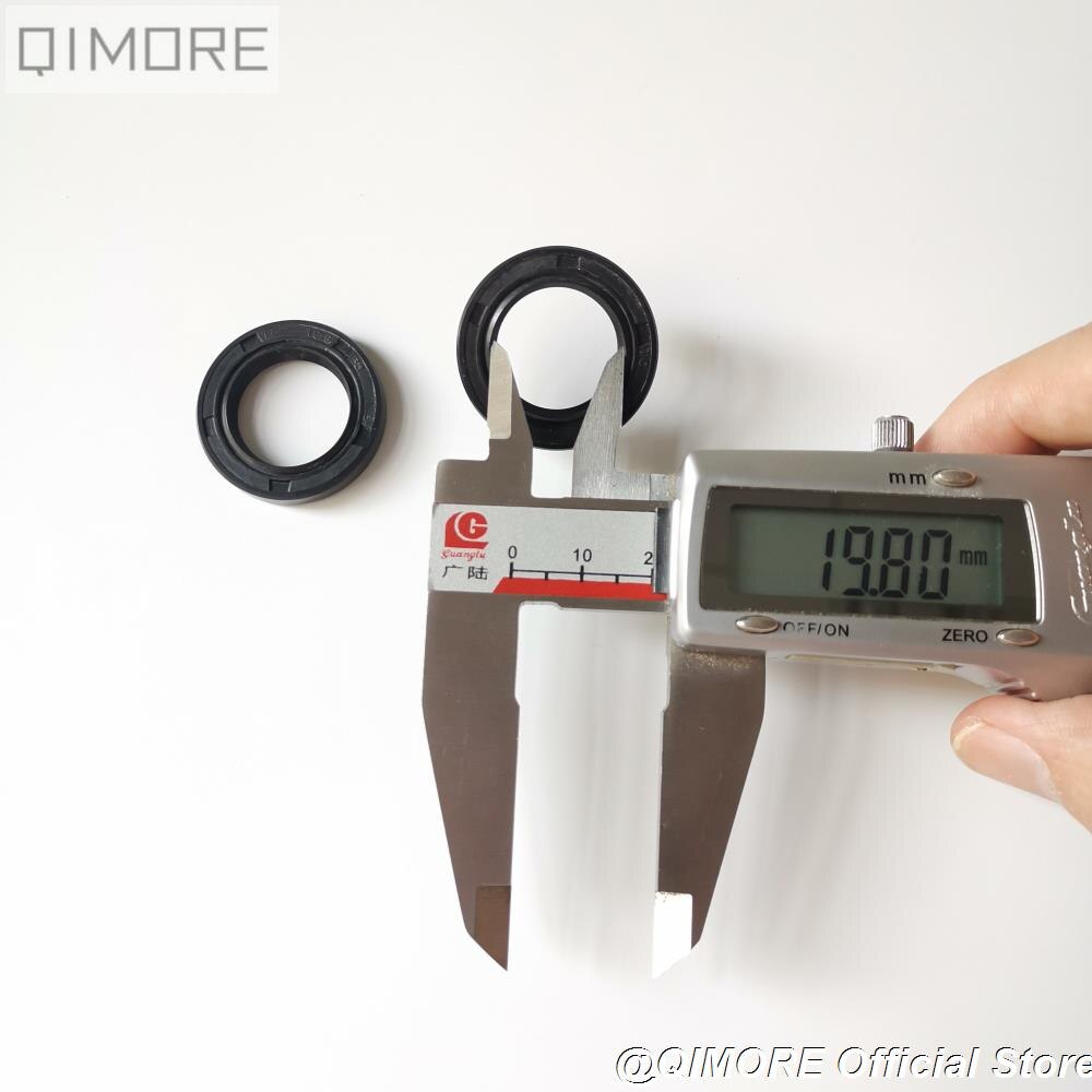 Crank oil seals TC 19.8-30-5 for 4 stroke Scooter Moped ATV QUAD GY6 125 152QMI 1P52QMI / GY6 150 157QMJ 1P57QMJ