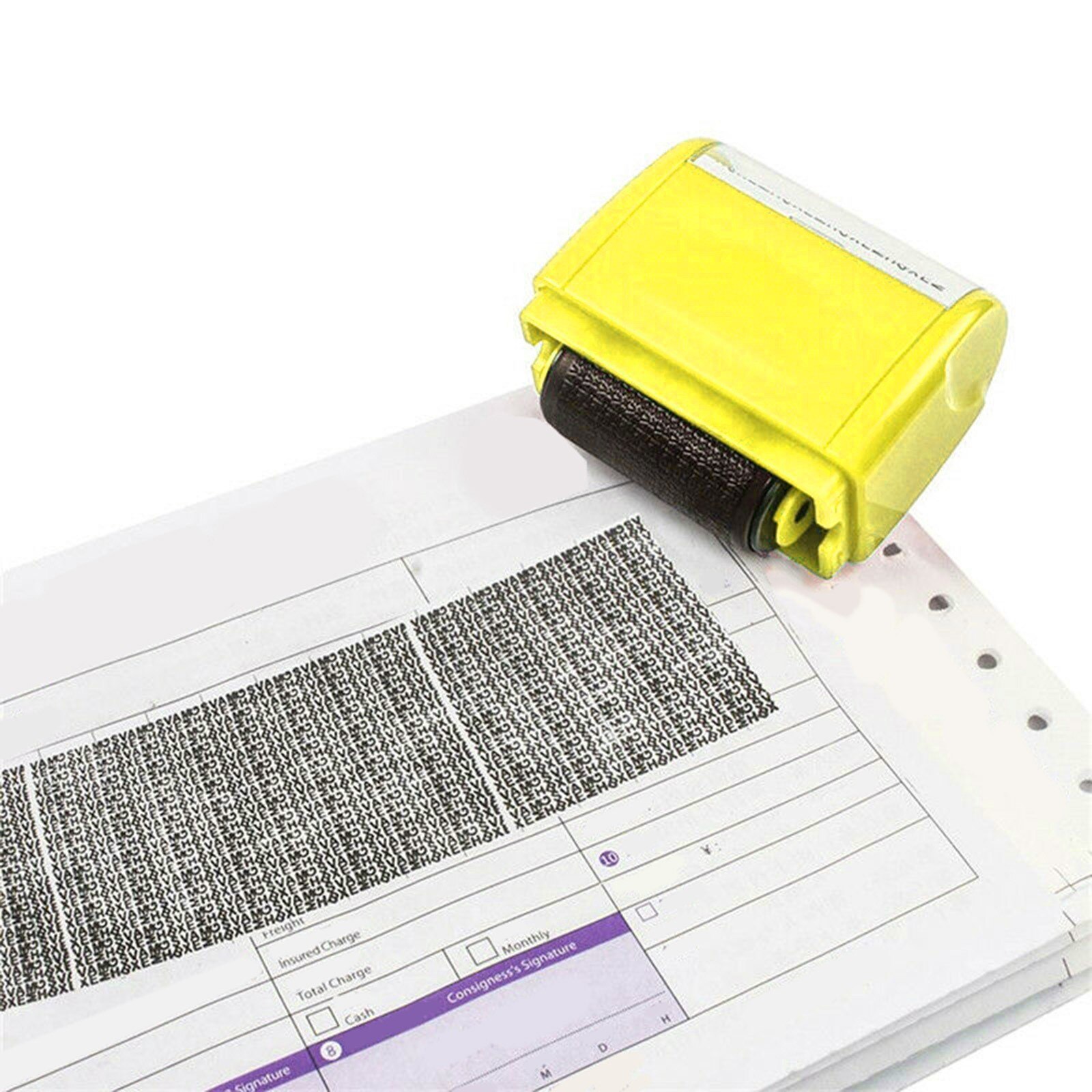 Theft Protection Stamp for Personal Information Privacy Seal Durable Identity Theft Protection Security Self Covering Garbled