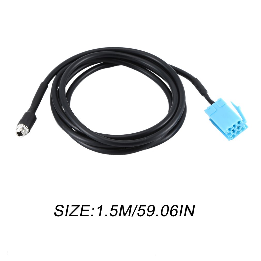 Aux Cable Adapter Female 3.5 Mm Jack Iso 8 Pin For Bla-Punkt Radio Car Wireless Module Accessories