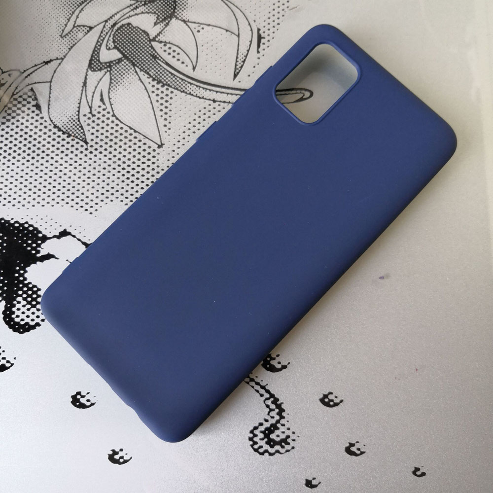 Matte silikon weiche Candy farbe Fall für Samsung Galaxy S11 S11e S11 Plus A51 A71 Matte Weiche Zurück Telefon Abdeckung fällen