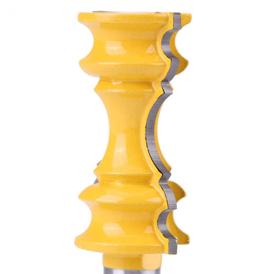 1/2" Shank Large Elaborate Chair Rail Molding Router Bit For Woodworking Tool
