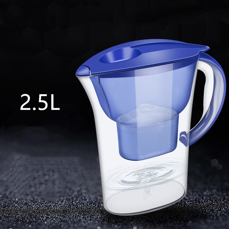 2.5 Liter Keuken Waterfilter Kruik Tafel Water Filter Water Jug