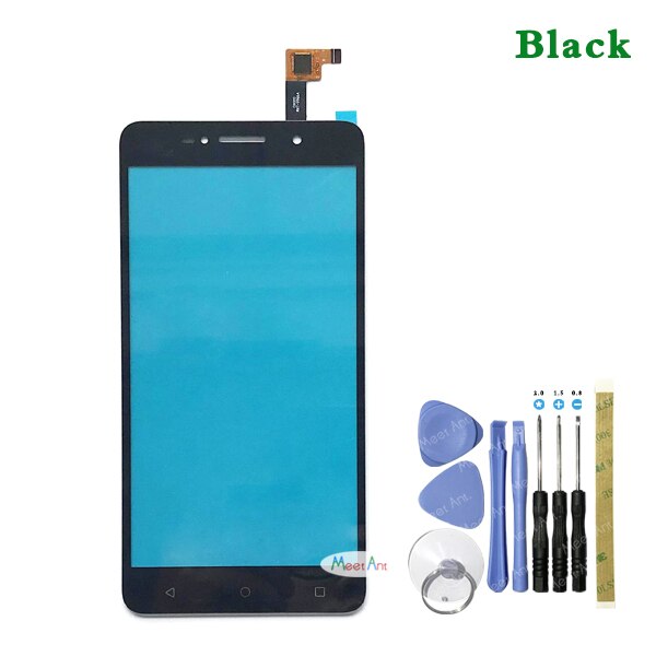 Replacement 6.0&quot; For Alcatel One Touch Pixi 4 OT-8050D OT8050 8050D 8050 Touch Screen Digitizer Sensor Outer Glass Lens Panel: black With Tool