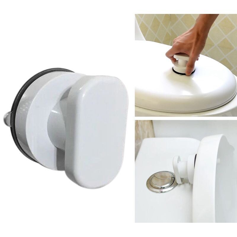 Sucker Handle Door Fridge Drawer Bathroom Suction Cup Wall Mounted Handrail Grip Tub Shower Handle Bathroom Kitchen Accessories