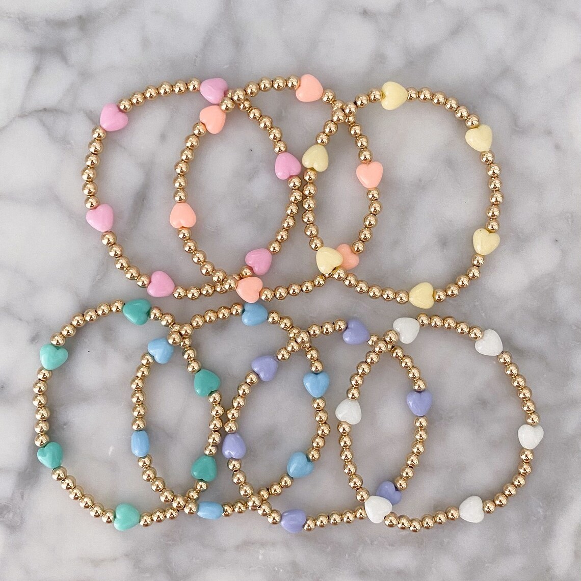 Kkbead Hart Armbanden Voor Vrouwen Valentijnsdag Cadeau Bijoux Pulseras Sieraden Y 2K Accessoires