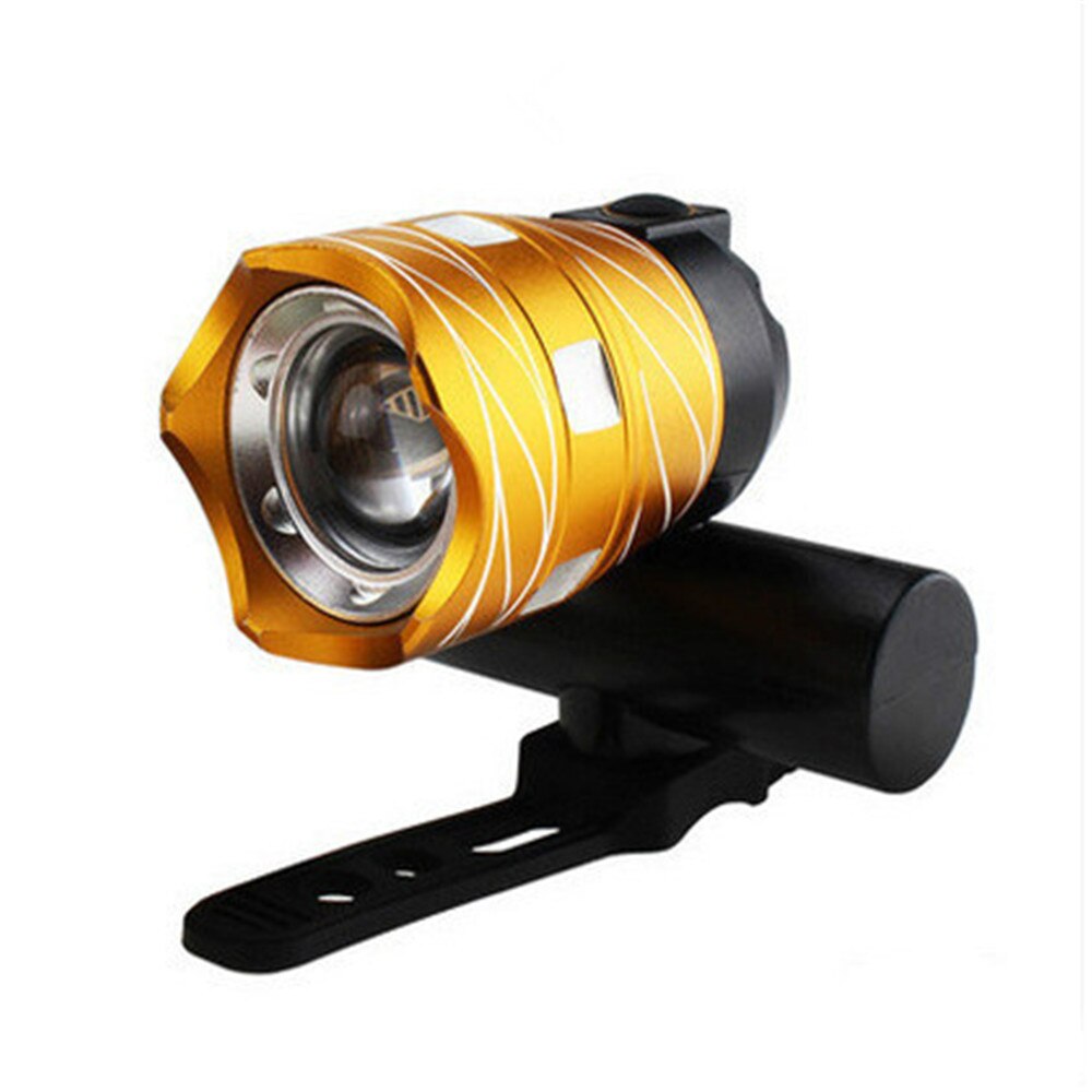 T6 LED Cycling Bike Bicycle Head Light Flashlight With 3 Modes Torch USB Night Cycling Riding Bicycling water-resistant #45: Gold