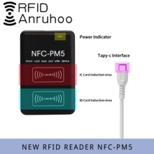Nfc -pm5 salauksen purku kopiokone rfid kulunvalvonta kortinlukija  s50 uid älysirukortin kirjoittaja icid taajuus kopiokone