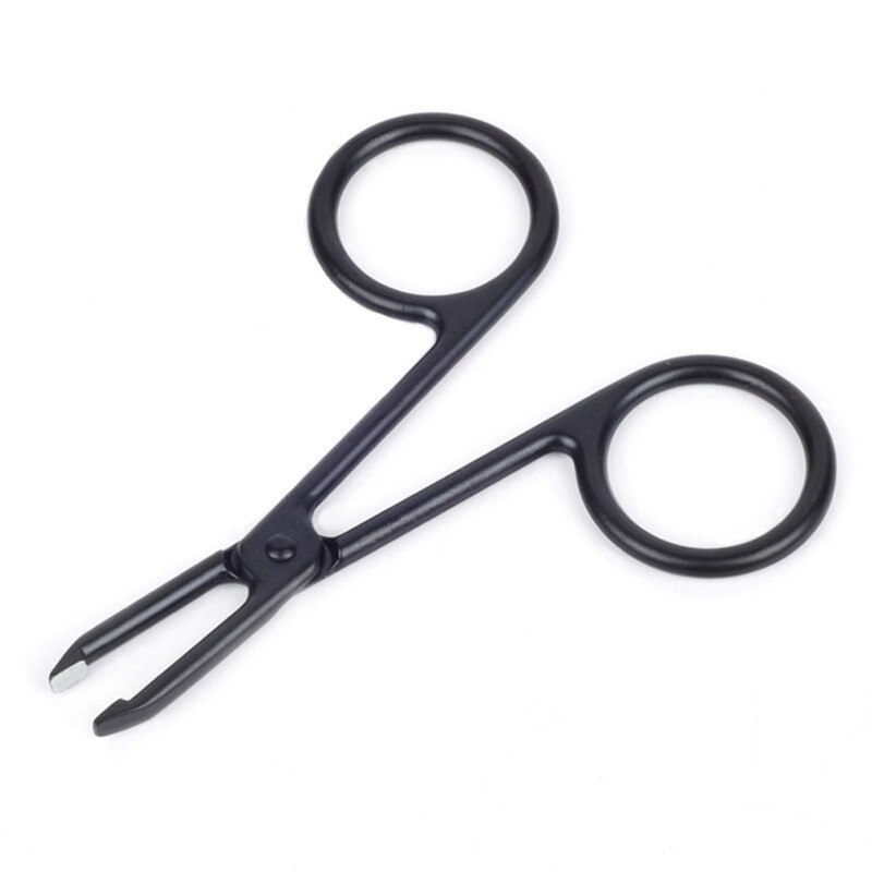 Pinzas para cejas, , práctica, depilación facial, tijeras de maquillaje, Metal cosmético recortador, cortadora de pestañas
