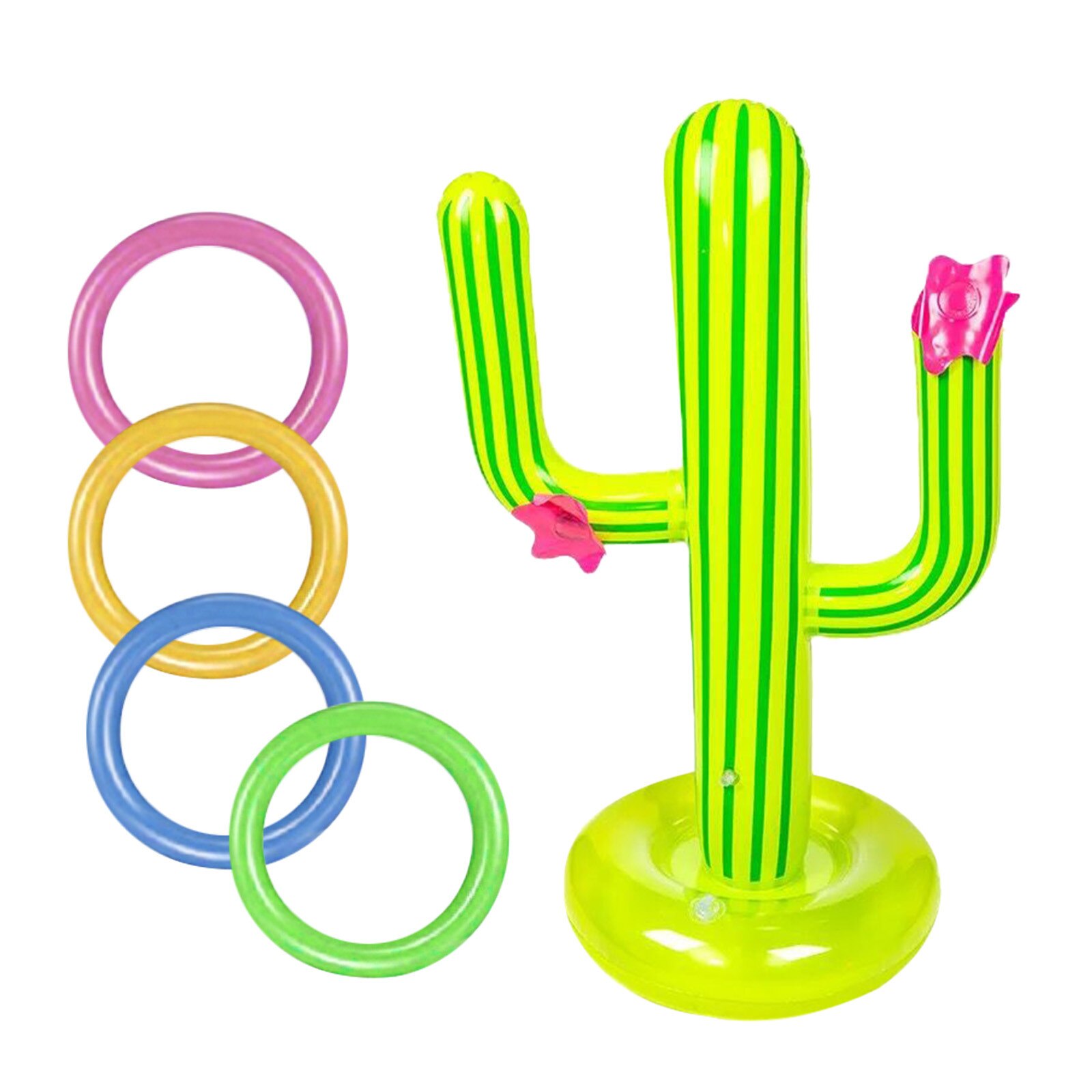 Zomer Spelen Zwembad Pvc Opblaasbare Cactus Zwembad Gooien Game Set Drijvende Zwembad Speelgoed Strand Feestartikelen Party Travel F5