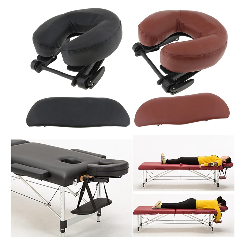 Table de Massage confortable en mousse pour lit, coussin de soutien pour le visage, 6 pièces