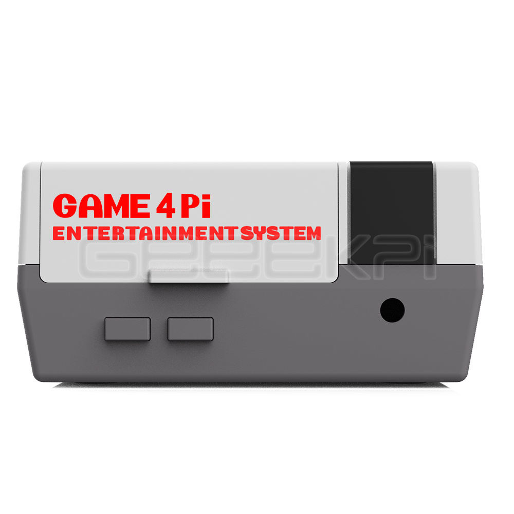 GeeekPi Game 3Pi/4Pi NES 3Pi/4Pi Style Case Kit ABS 3510 Functional Cooling Fan Heatsinks for Raspberry Pi 4 B or 3B+/3B/2B