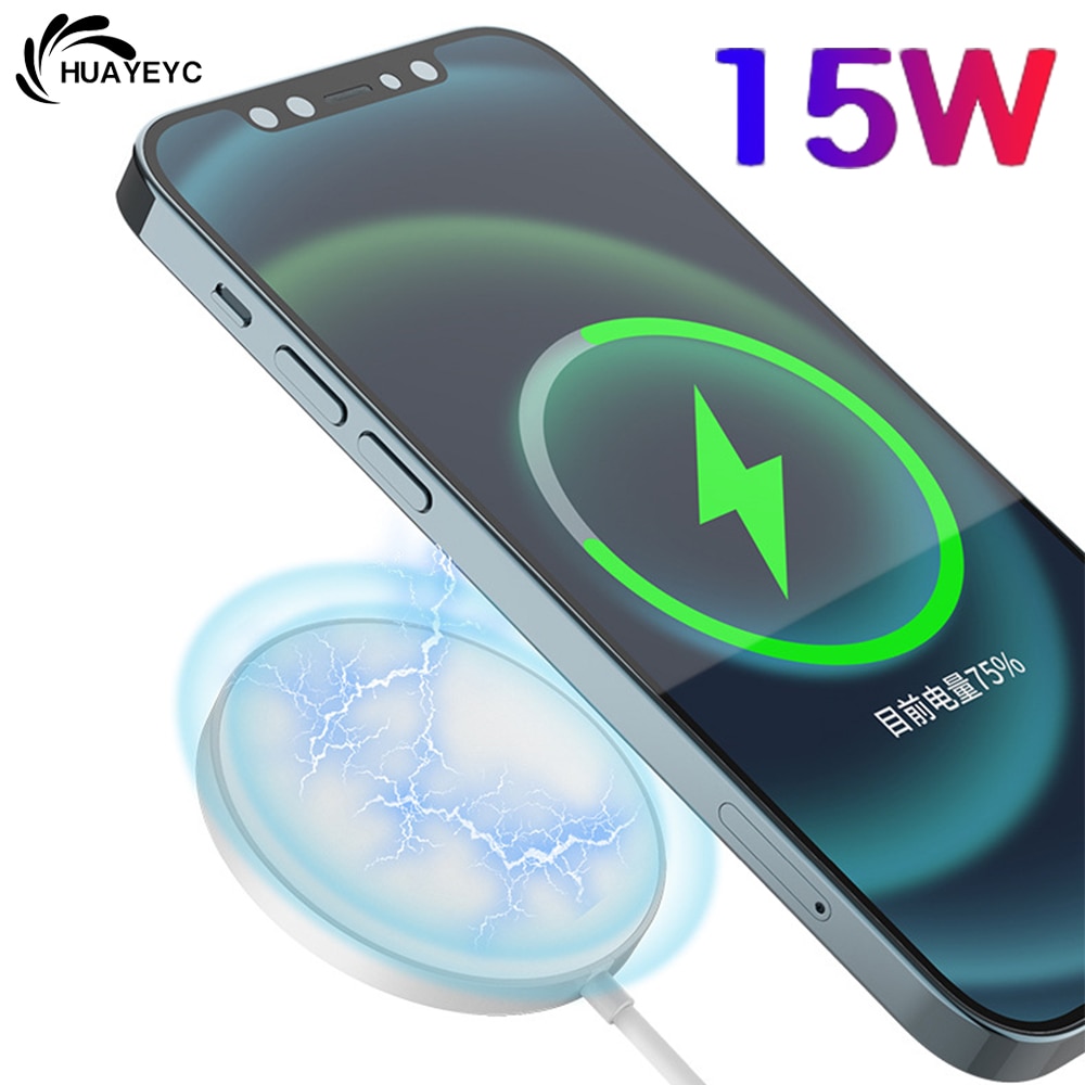 15W Original Magnetischen Drahtlose Ladegerät Für iPhone 12 Profi Max 12 Mini 11 XS X Qi Schnelle Ladegerät Für huawei Xiaomi Samsung Magsafing