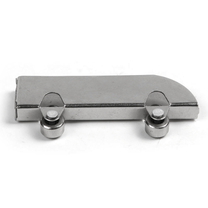 ABSF 10-piece stainless steel double flywheel mountain word slot sliding door track glass pulley hardware accessories