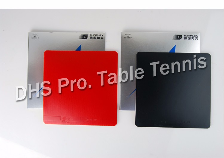 1x SUNFLEX Original AF50 Silver Pimples In Table Tennis Rubber Pips-In Ping Pong Sponge Tenis De Mesa