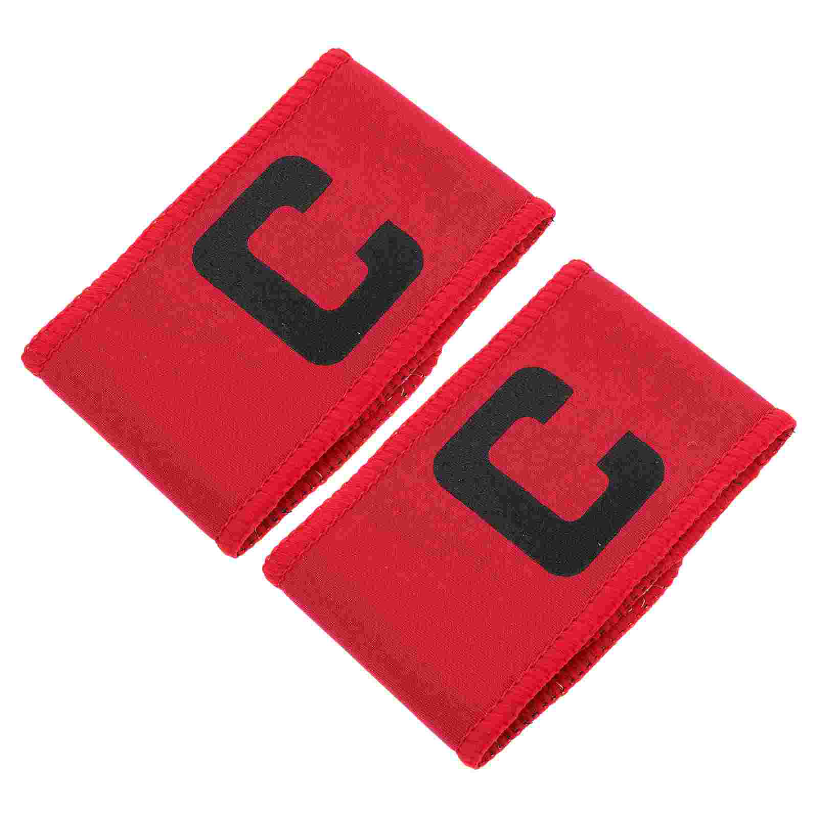 2 pcs band captain armband portable arm band soccer accessory soccer armband for player soccer sports