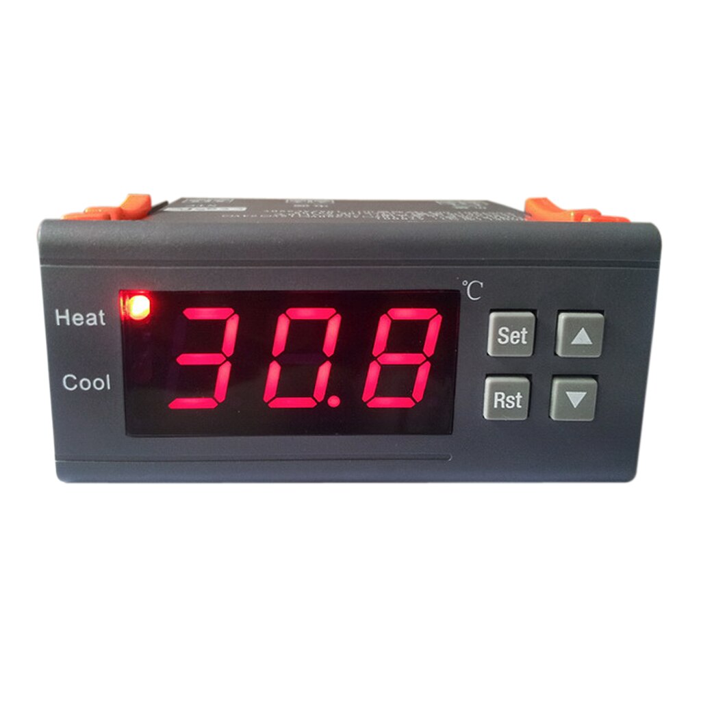 12V Digital LED Temperatur Regler Thermostat + Sensor MH1210A-40 zu 120deg