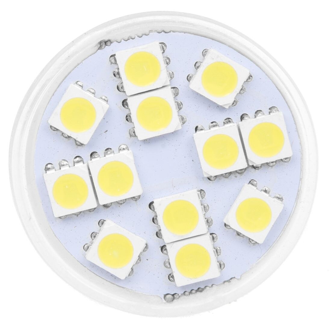 2W MR11 GU4 120-144LM LED Lamp 12 5050 SMD Witte Lamp