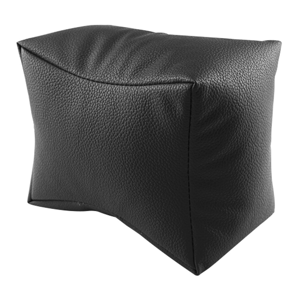 Manicure Home Washable Arm Rest PU Leather Desktop Solid Portable Hand Foot Pillow Detachable Easy Clean Salon Nail Art Pedicure: Black