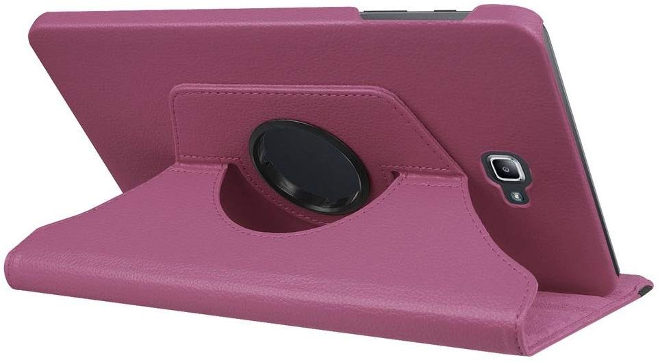 Funda Capa dla Samsung Galaxy Tab A 10.1 przypadku PU skóra stojak pokrywa Tab A6 10.1 "2016 Tablet SM-T580/T585 Auto uśpienia/Wake Case: Fioletowy / Tab A 10.1 2019 T510