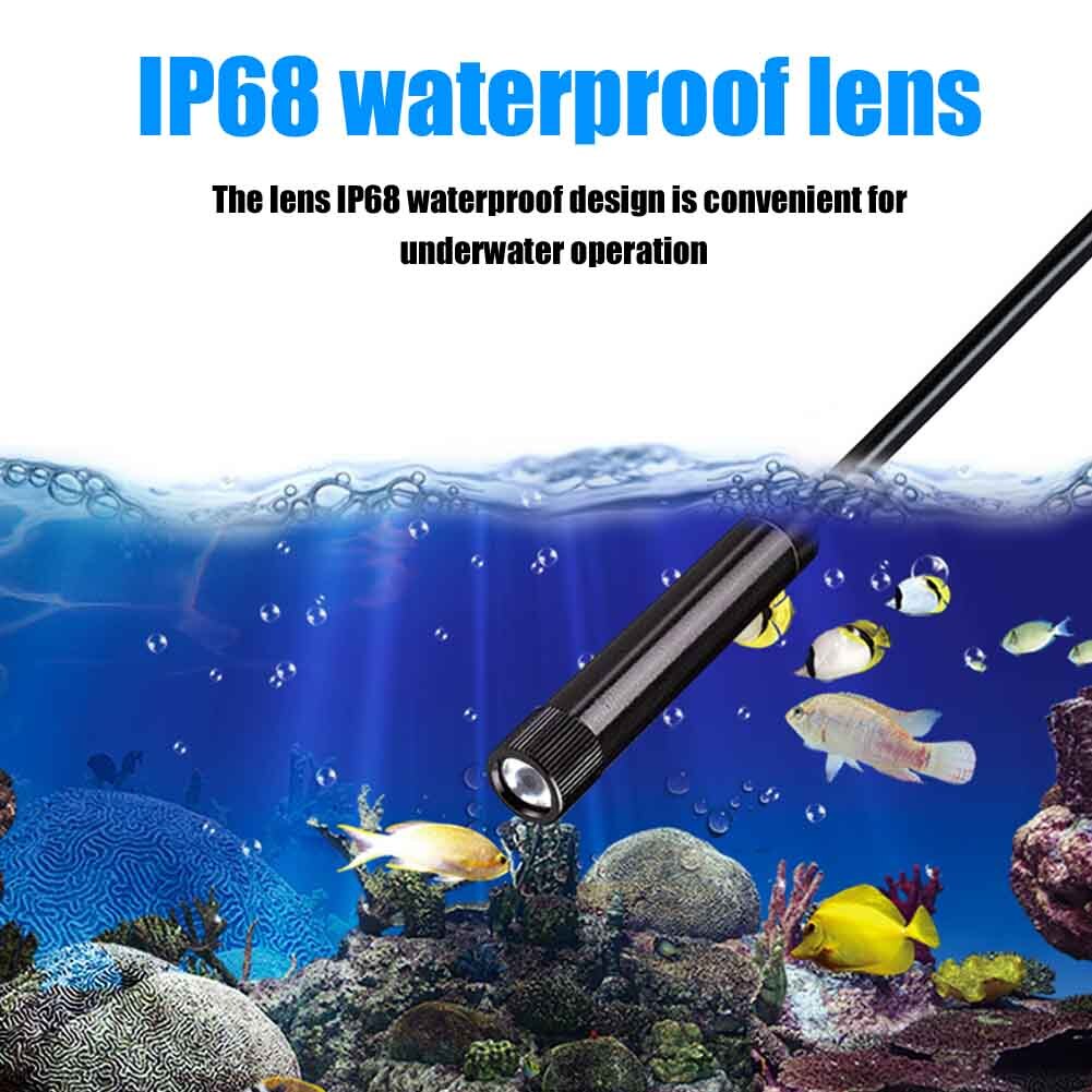 Visual Measurement WiFi Borescope Maintenance Endoscope Handheld 3.5m 6LED Inspection Camera Portable For IOS