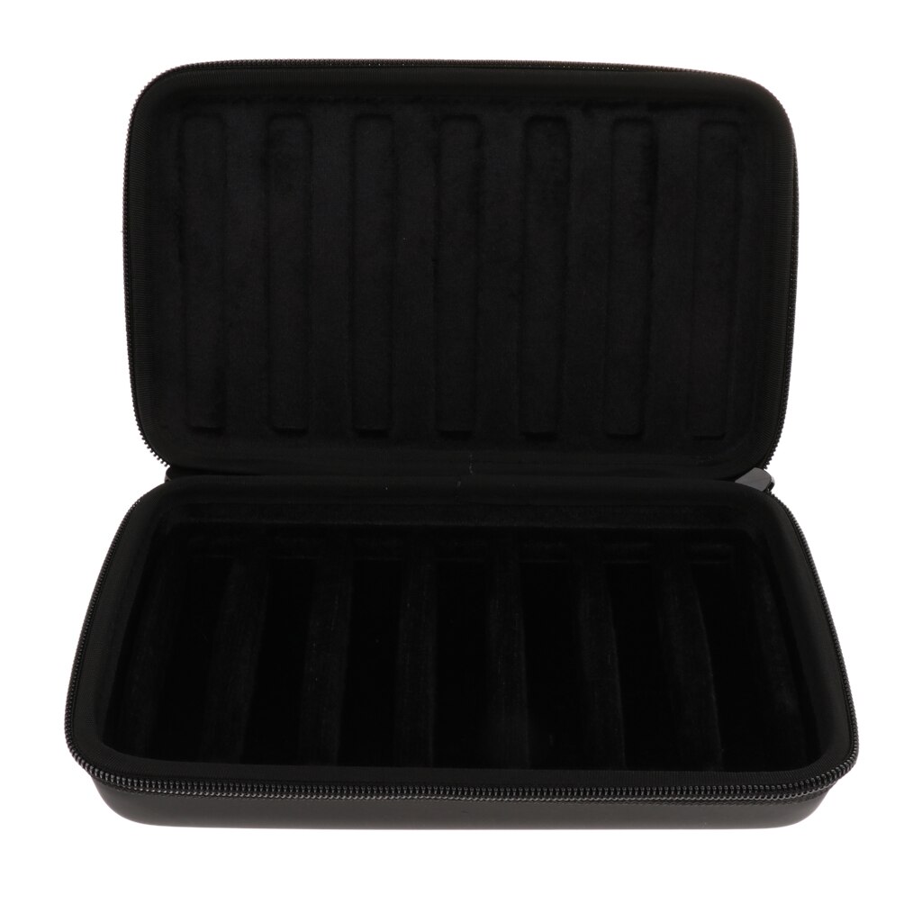 10 Holes Harmonica Opbergtas Houder Container Voor 7x Harmonica Muziekinstrument Onderdelen