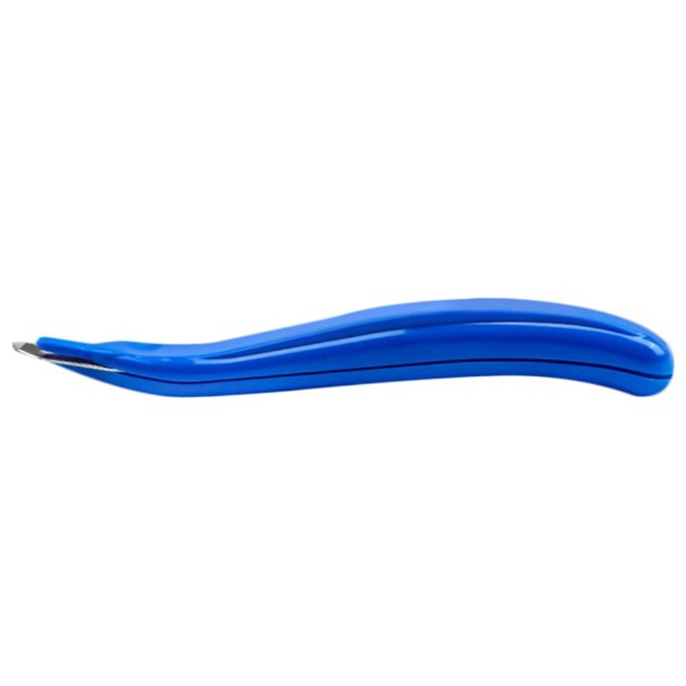 1Pcs Metalen Nietje Remover Verwijderbare Magnetische Hoofd Minder Inspanning Nietje Removal Tool Voor Home Office School Bindtoebehoren: blue