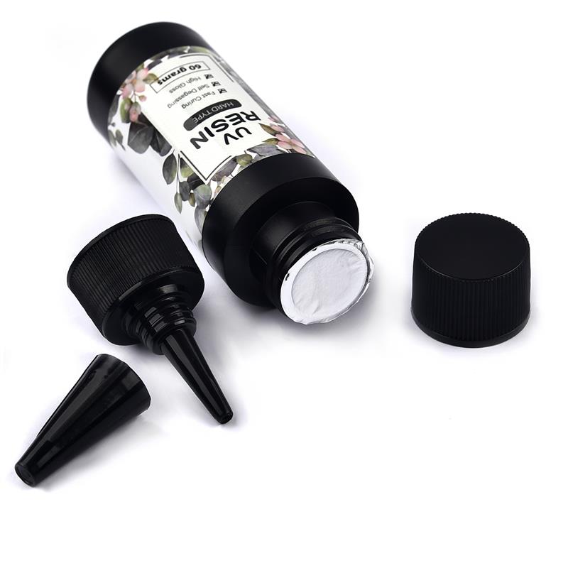 Colla per resina UV gel per resina ultravioletta che cura la fabbricazione di gioielli in resina dura attivata dalla luce solare trasparente non tossica ad asciugatura rapida