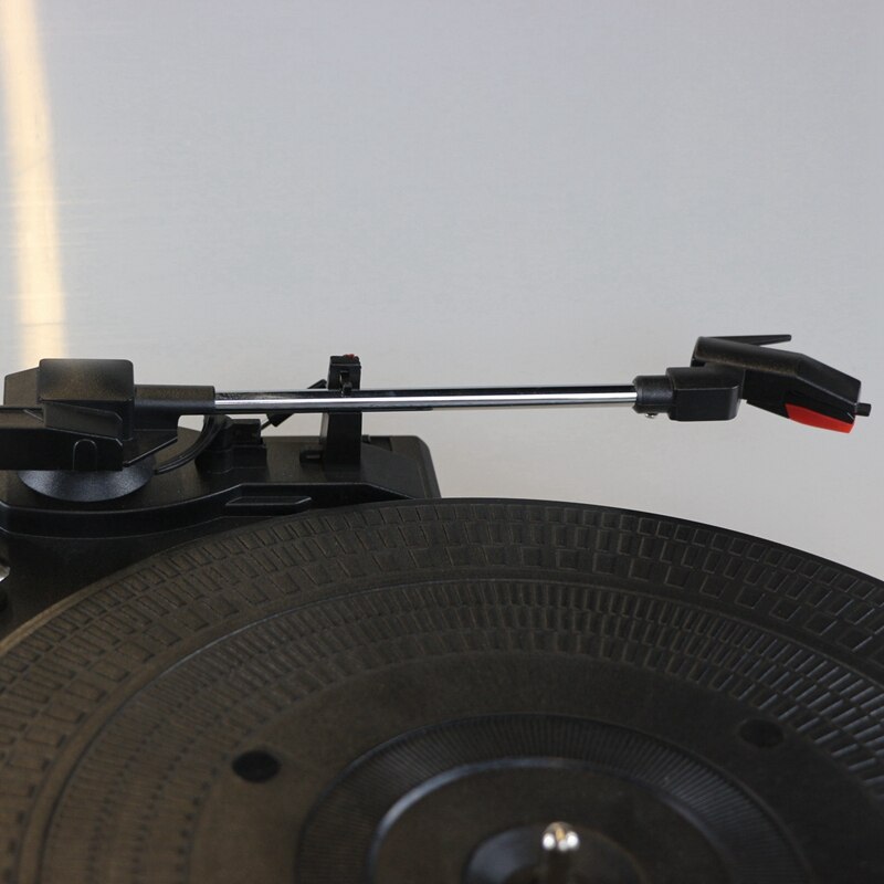 28Cm ABS Turntable 33/45/78Rpm Automatic Straight Arm Return Record Player Turntable Gramophone for Lp Vinyl Record Player