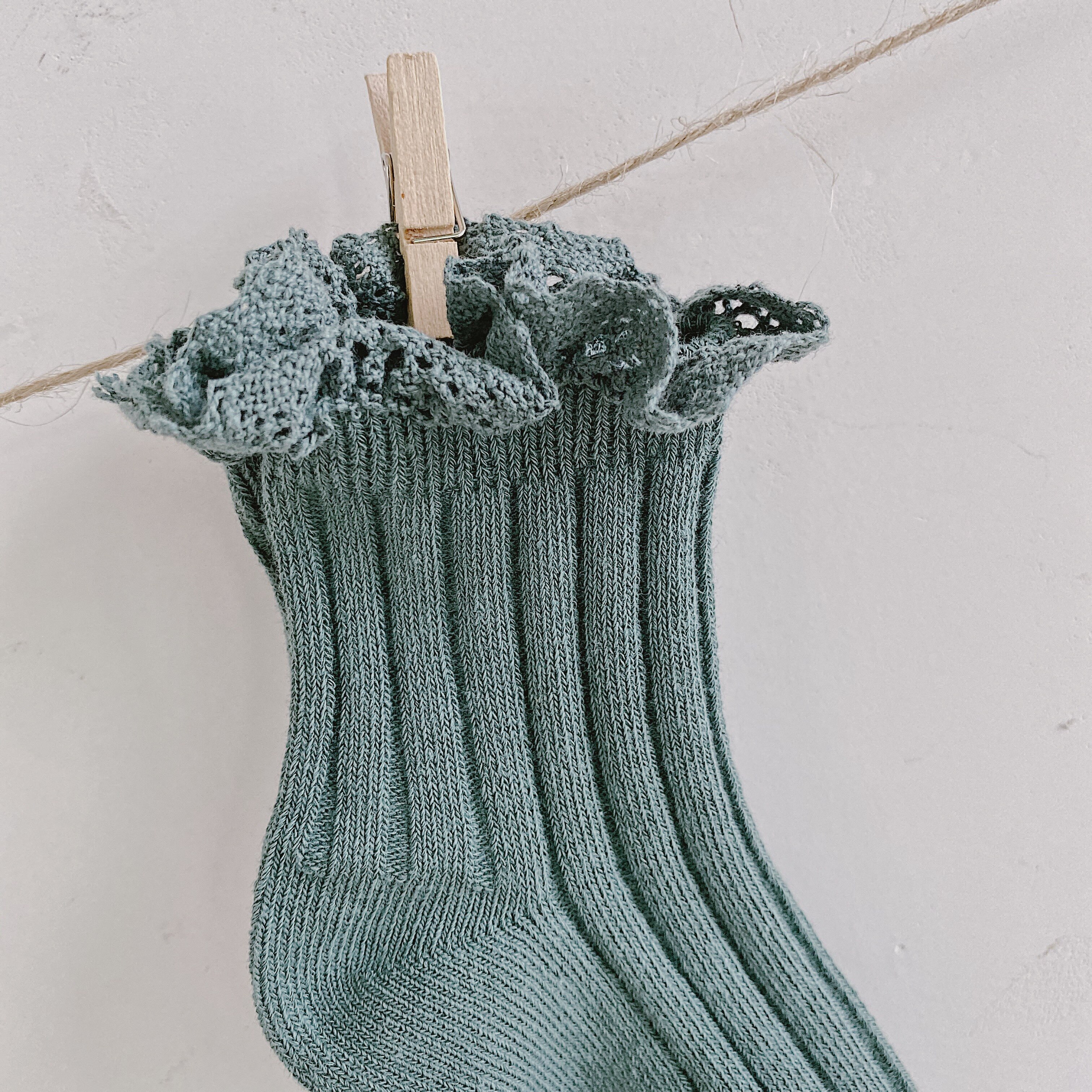 Calcetines cortos de encaje para niños y niñas, calcetín de algodón, Color sólido, a la
