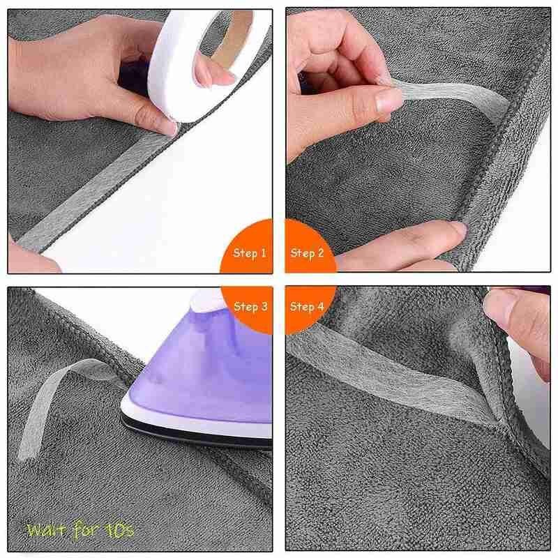 White Double Sided Sewing Accessory Adhesive Tape Cloth 1pc Non-woven Interlining Fusible Tape Fabric Apparel Interlining A7U9