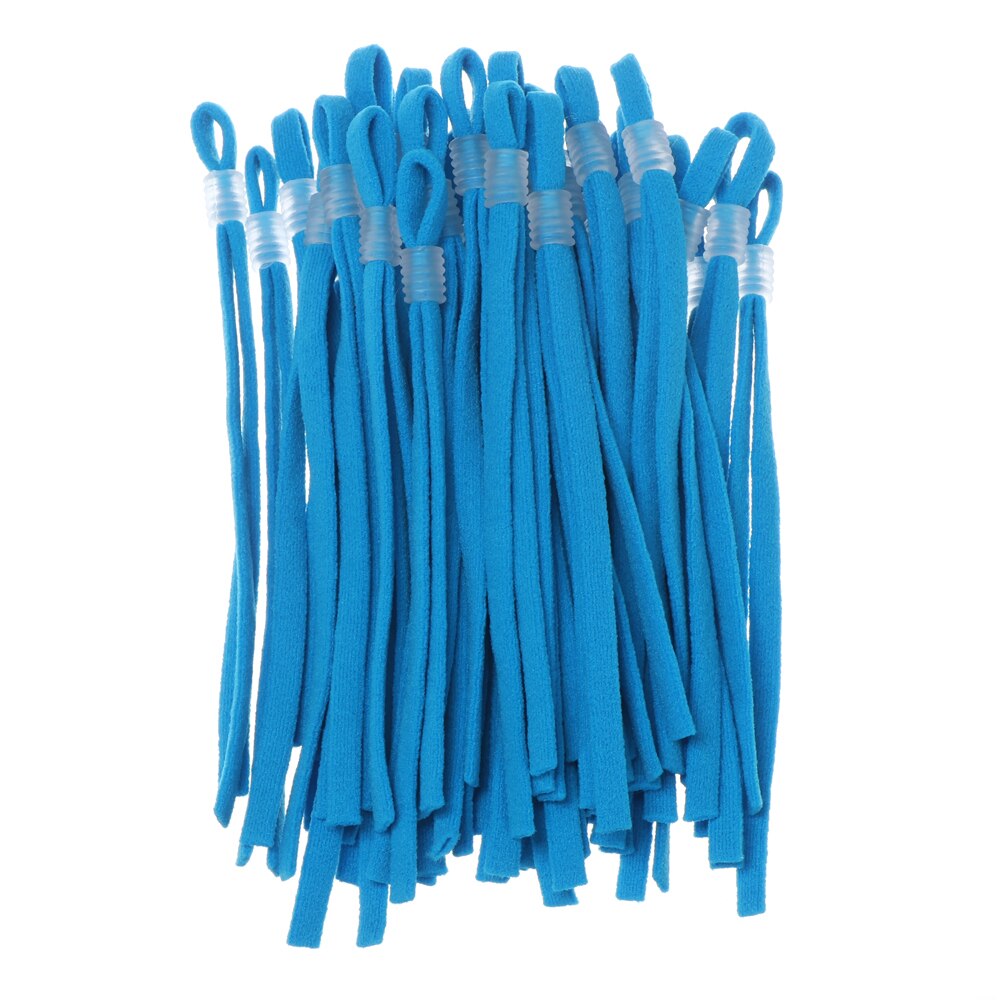 50 stuks verstelbare elastische koorden, gespen, rubberen band, rekkoorden voor doe-het-zelf maskers, naaiaccessoires, rekkoorden met gesp