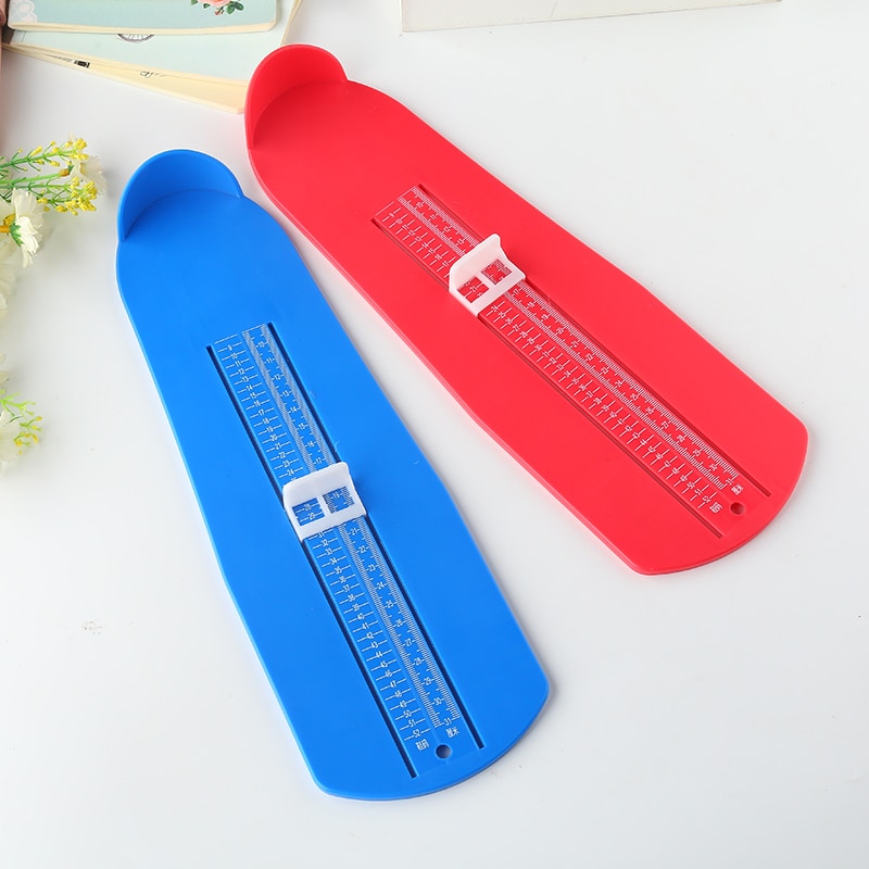 Nueva regla de medición de pie para adultos, tamaño de los zapatos, dispositivo de medición del pie, Regla de medición, herramienta, accesorios calibrador