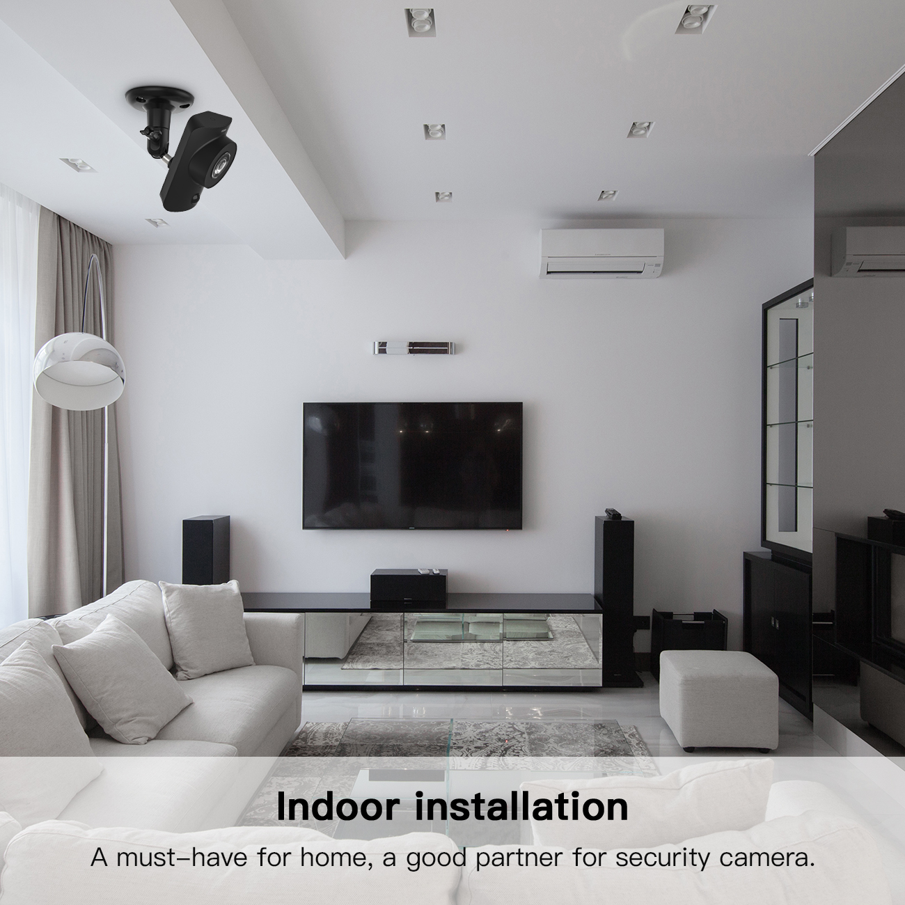 SimpliSafe Camera Wall Mount Holder,360° Rotate Security Surveillance Camera Mounting Brackets for SimpliSafe Camera(1080P)