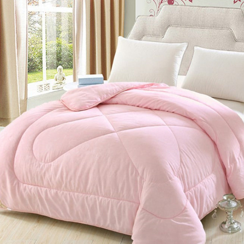 Dikke Warme Quilt Effen Kleur Multi-Size Dekbed Vulmiddel Zomer En Lente Home Hotel Speciale Quilt Air-conditioning Quilt