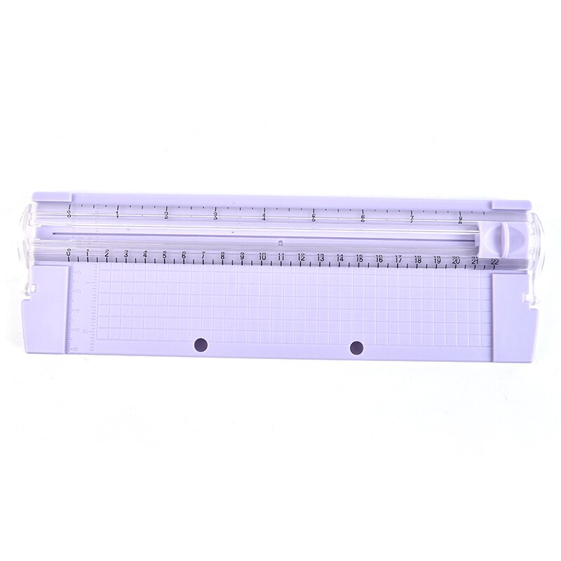 A4/A5 Portable Paper Trimmer Scrapbooking Machine DIY Craft Photo Paper Cutter: purple