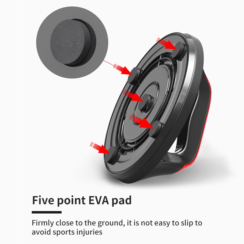 Push-Up Wide Handle Rotating Circular Bracket Comfortable Grip Muscle Training Fitness Accessories Rustproof Push Up Bars