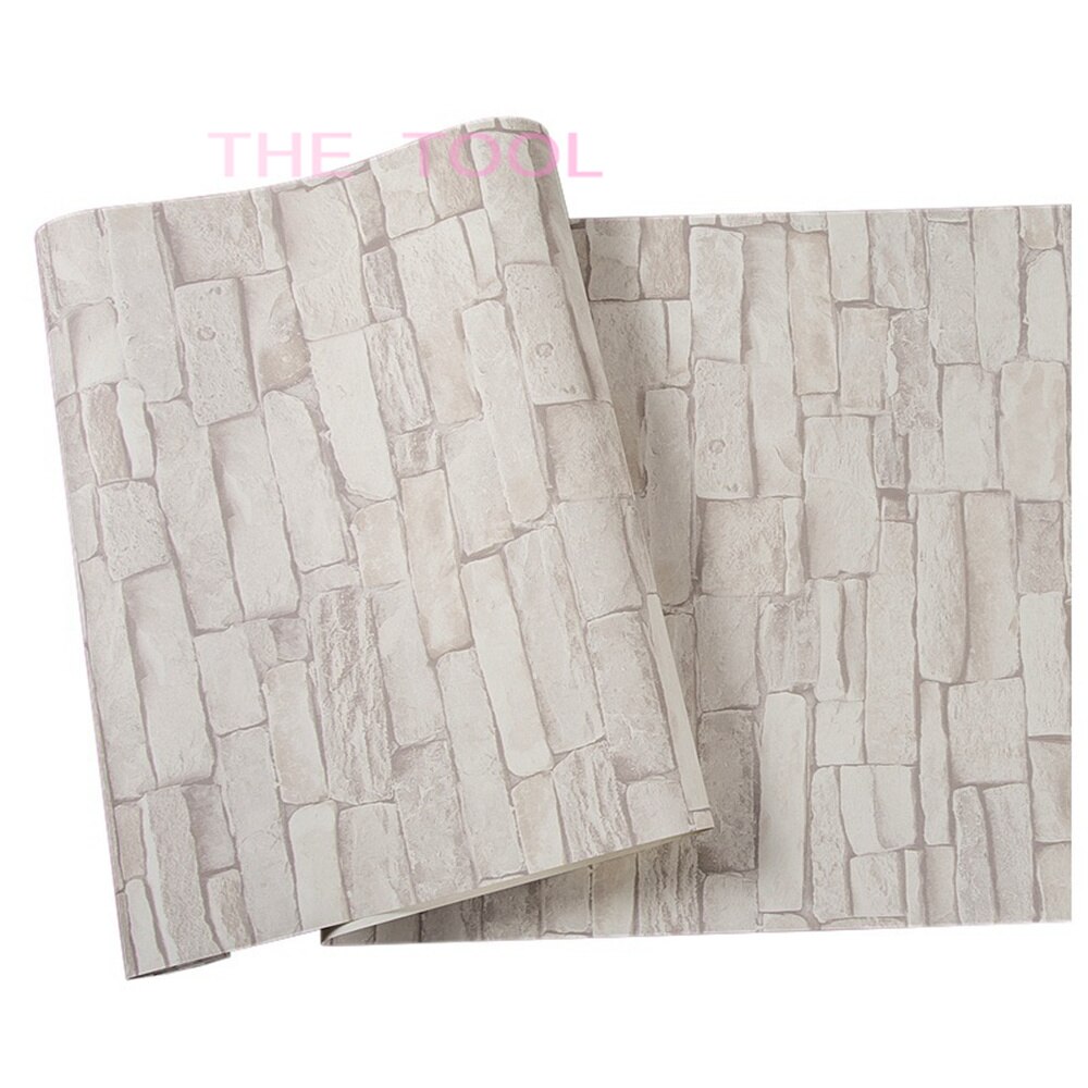 Moderne Steen Pvc Behang Baksteen Behang Roll Voor Woonkamer Tv Achtergrond Home Decor Muurstickers Pvc Decals