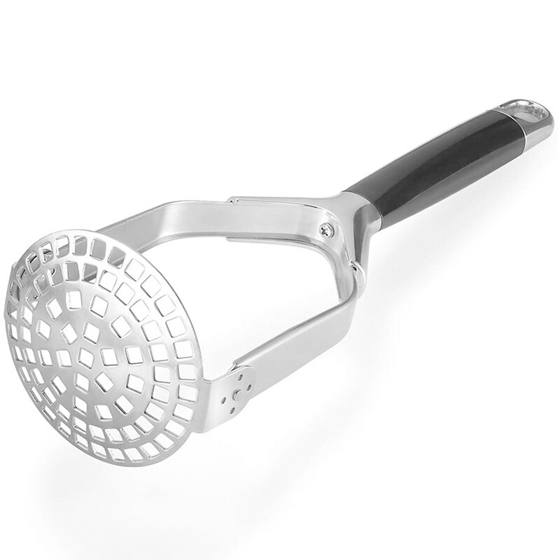 Stainless Steel Potato Masher for Mashing Potatoes, Fruits and Cooked Vegetables