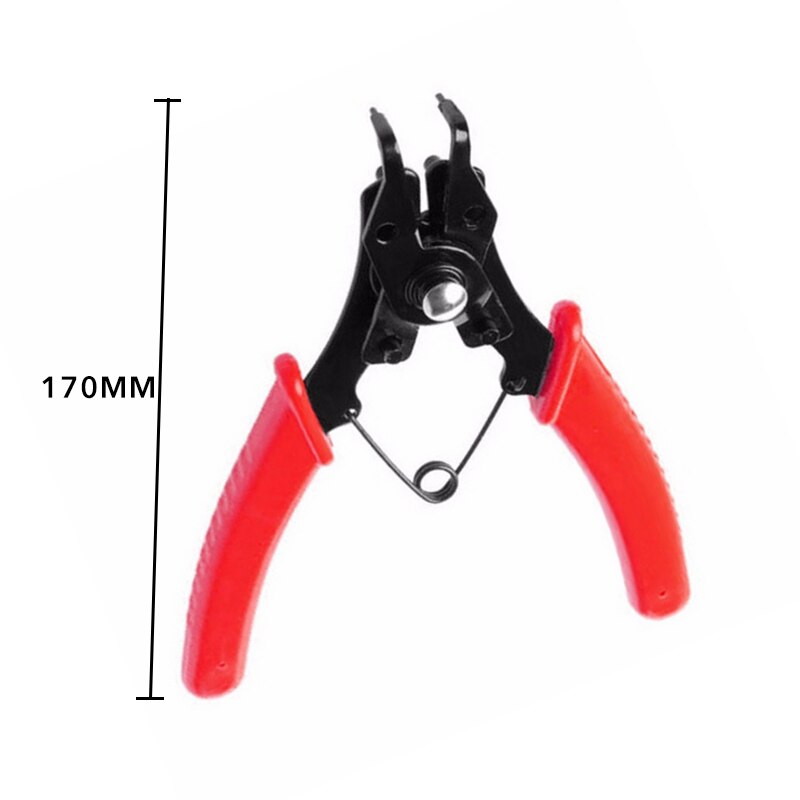 4-in-1 Multifunctionele Borgveertang Vier Headed Tangen Sluiting As Gebruikt Lente Demontage Puller Springs Multitool set