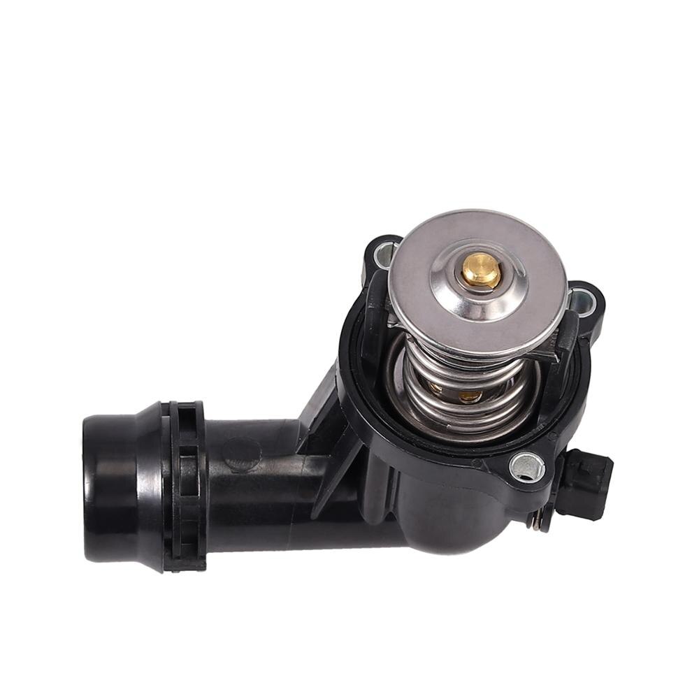 Termostato de salida para BMW 3er E46 318i 5er E60 Z3 E36 11531436042 11531437085 para refrigerante, termostato negro de 12V