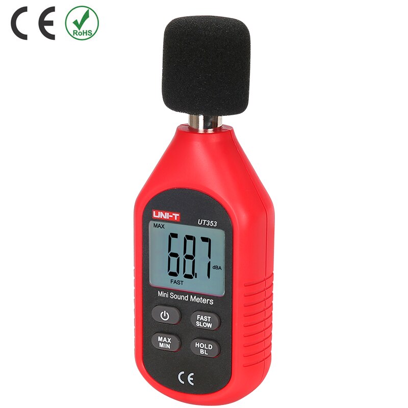 UNI-T UT353 Digital Noise Sound Level Meter Noisemeter Decibel Tester