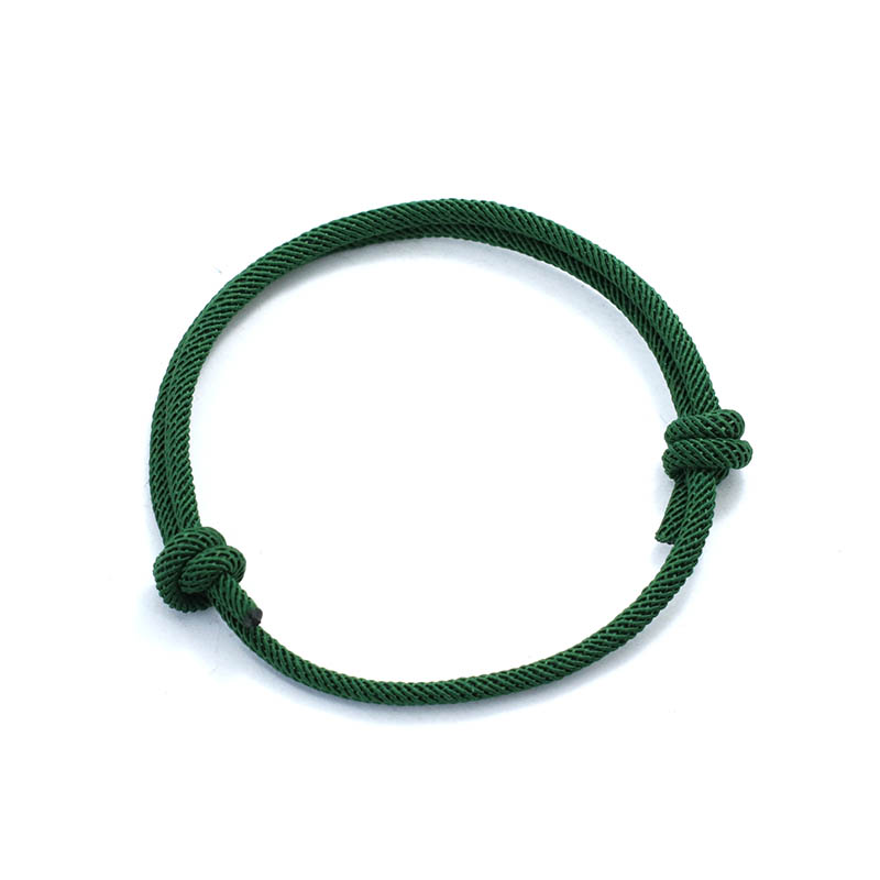 handgemaakte verstelbare touwarmband Unisex 4 mm dunne stringrelatiearmband Paar armband Lucky Thread Brazalete Pulseira: Antique Copper Plated
