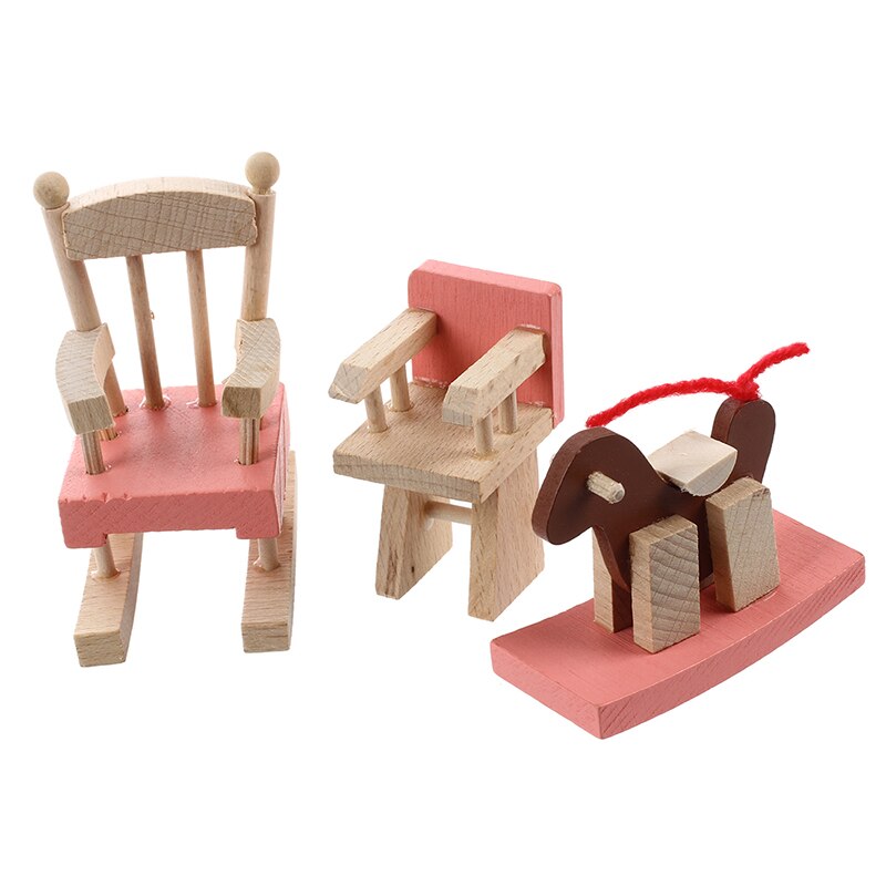 Holz Möbel Zimmer einstellen für Puppe der Haus freundlicher spielzeug