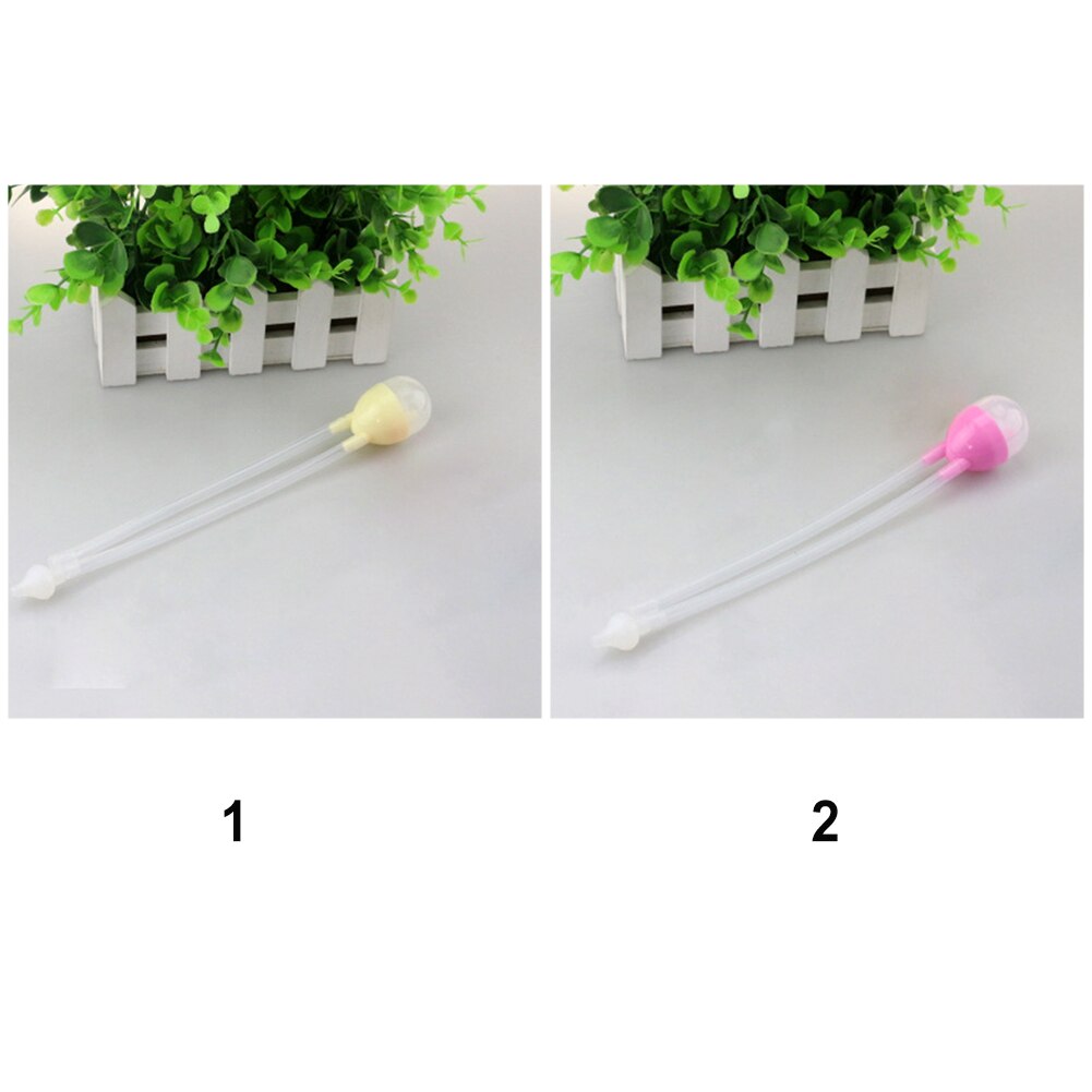 Soft Silicone Safety Newborn Baby Home Protection Vacuum Suction Accessories Cleaning Tool Practical Nasal Aspirator