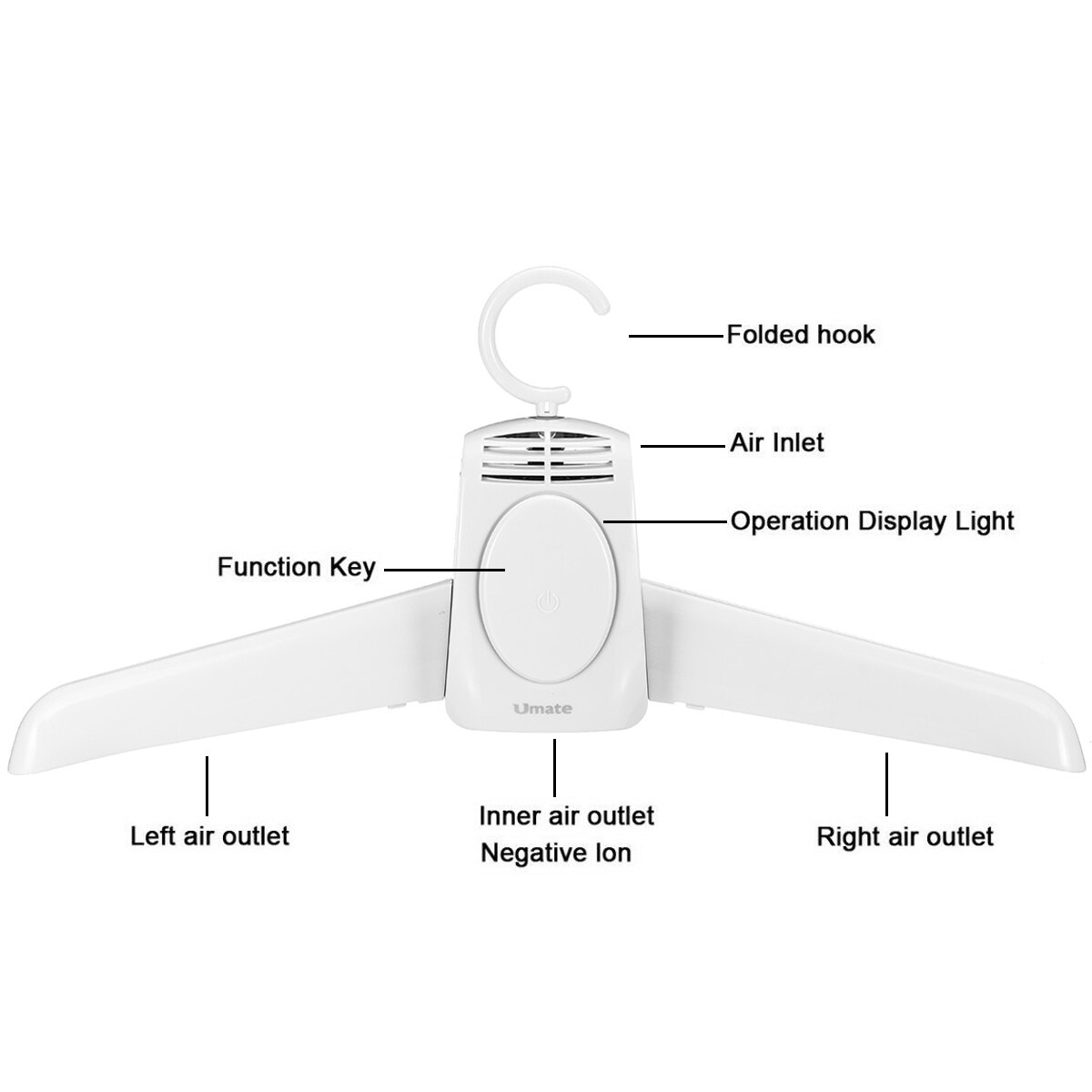Colgadores portátiles para ropa, zapatos, secador eléctrico de ropa, zapatos inteligentes, secador, estante, abrigo para invierno, hogar, viaje, estante, perchas, calentador