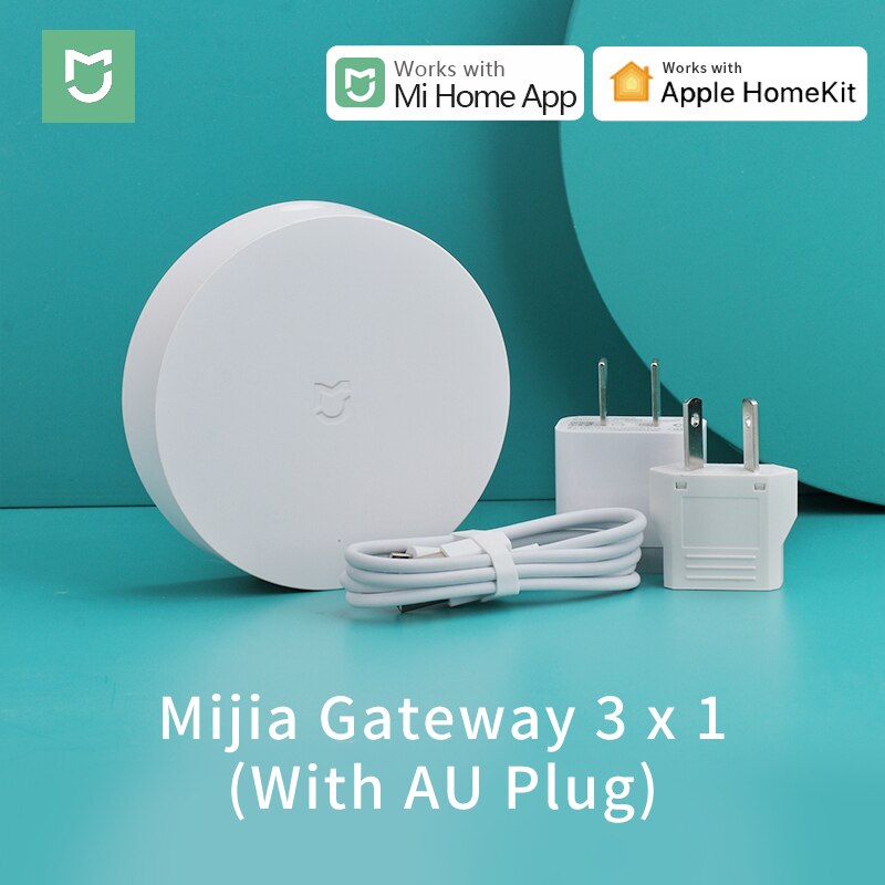 Xiaomi Mijia wejście 3 sprytny Centrum multi-tryb wejście ZigBee 3.0 Xiami termometr 2 praca z Mi Dom APP jabłko Homekit APP