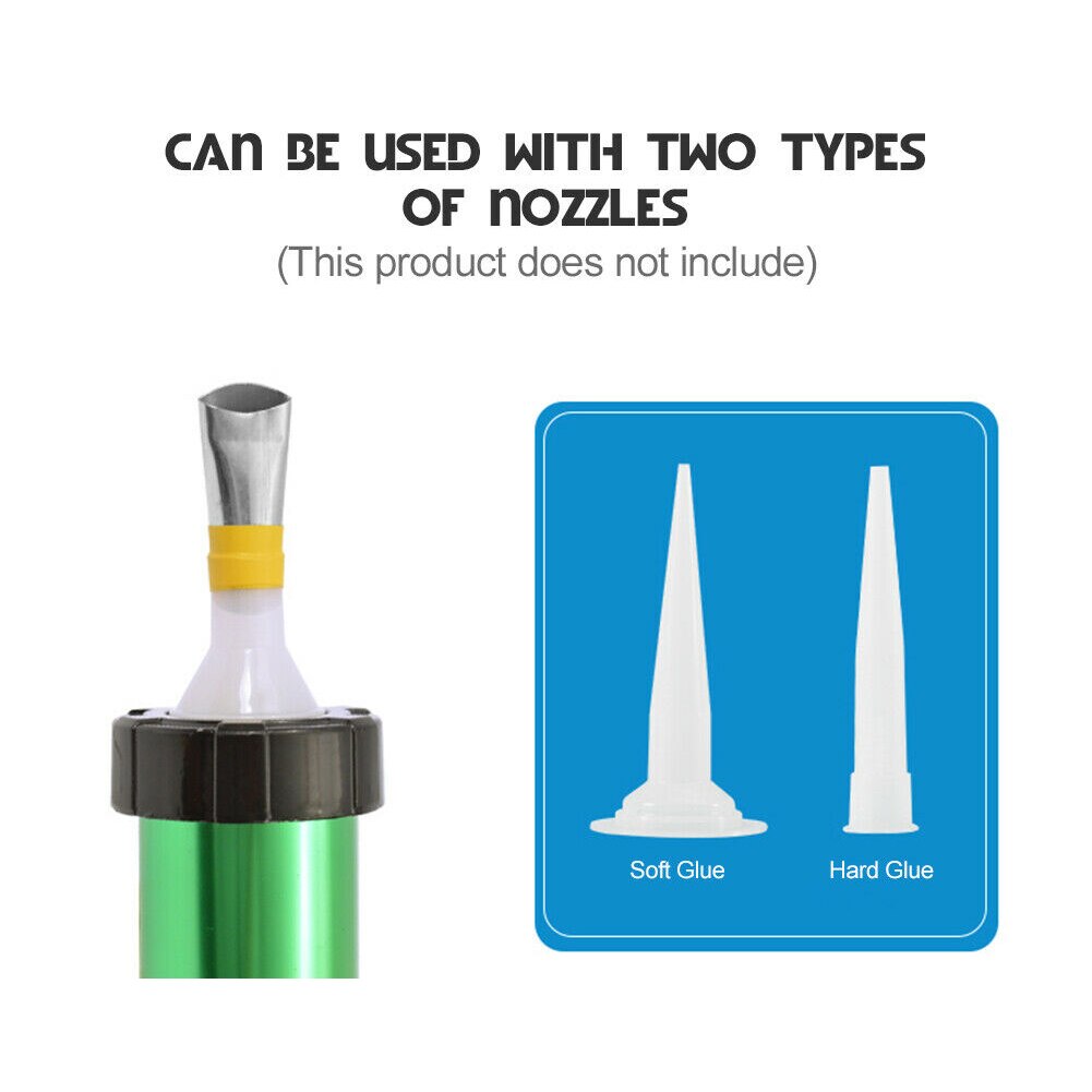 14pcs/set Stainless Steel Kitchen Construction Applicator Tool Caulking Nozzle Brick Grout Window Joint Filling Door Detachable