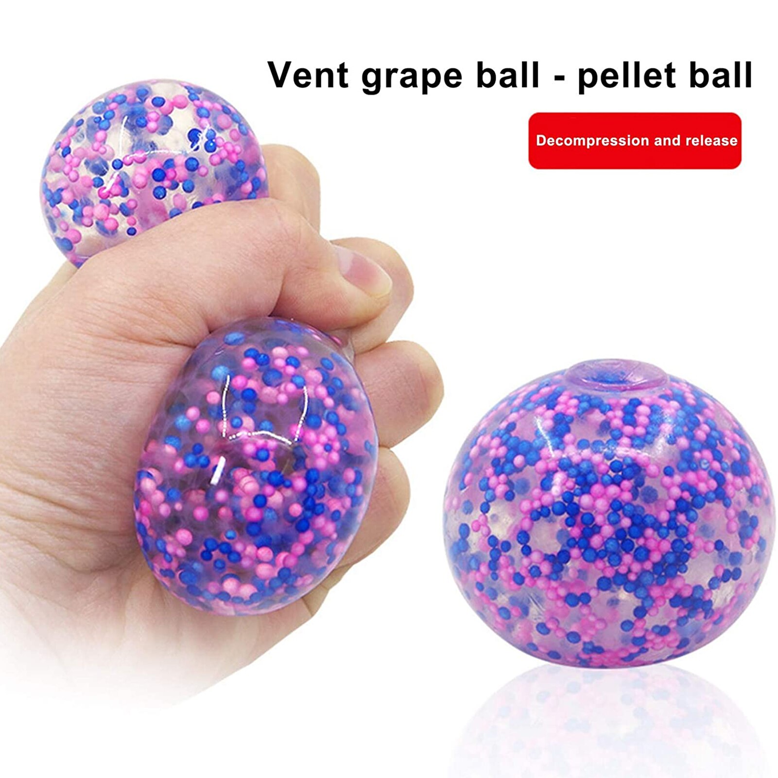 Stressabbau Ball quetschen Hand Ball Spielzeug Squeezable betonen Spielzeug betonen Linderung Ball Für Spaß quetschen steigend Weichen Klebrigen Ball